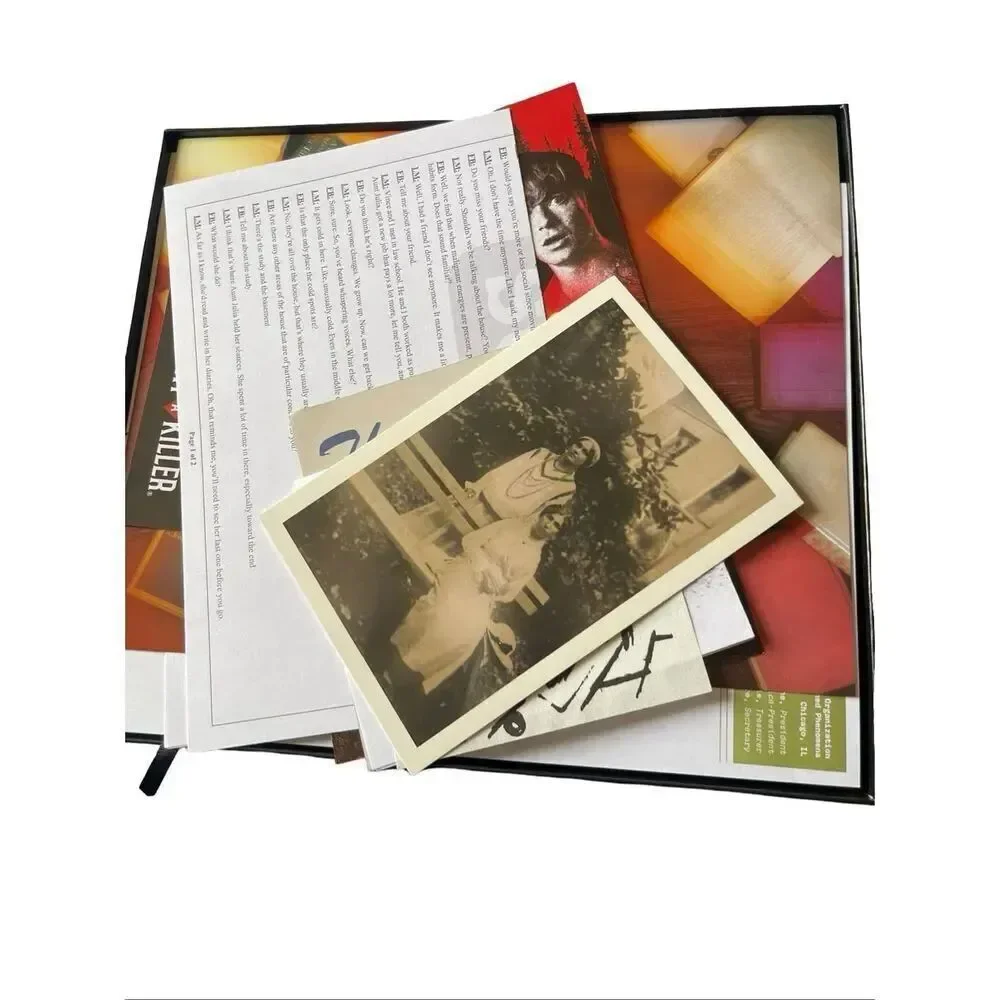 Hunt A Killer x Sam and Colby The Haunting at Wicker Ridge Mystery Board Game